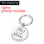 Personalized Pet ID Tag & Keychain - Engraved Collar Accessory for Dogs and Cats - Pets Personalized