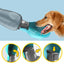 Portable 800ml Leakproof Dog Water Bottle with Foldable Bowl – Ideal for Outdoor Adventures