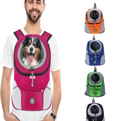 Breathable Mesh Pet Carrier Backpack for Small Dogs & Cats - Pets Personalized