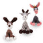 Plush Animal Chew Toy with Squeaker for Dogs - Pets Personalized