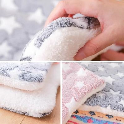 Soft Plush Cat Bed Mat - Warm Sleeping Pad for Cats and Small Dogs - Pets Personalized