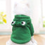 Adorable Frog Hoodie Costume for Pets – Warm, Fun, and Cozy - Pets Personalized