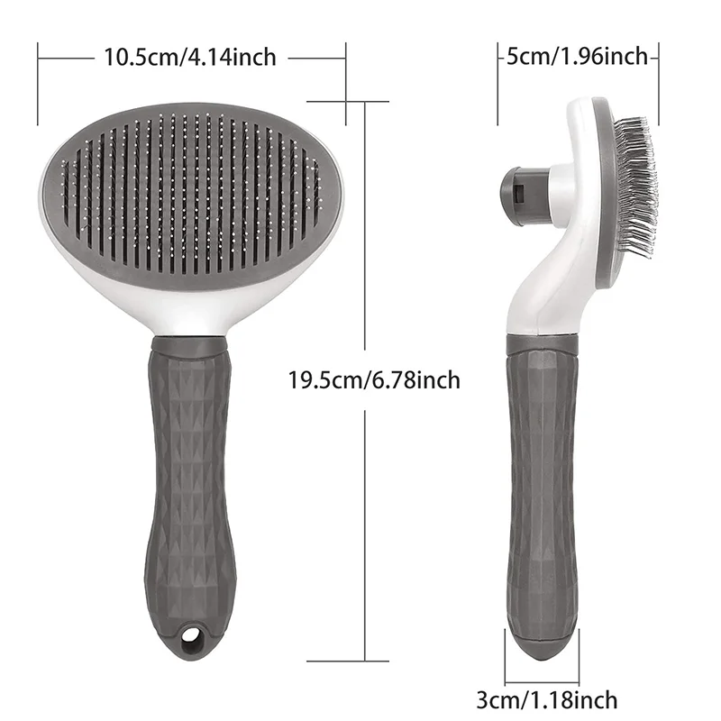 Pet Hair Removal Brush with Easy Clean Design - Pets Personalized