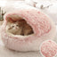 Soft Plush Pet Bed with Cover - Pets Personalized