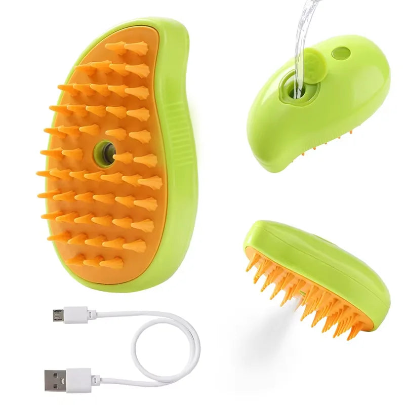 Pet Hair Removal Massage Comb with Spray Function - Pets Personalized