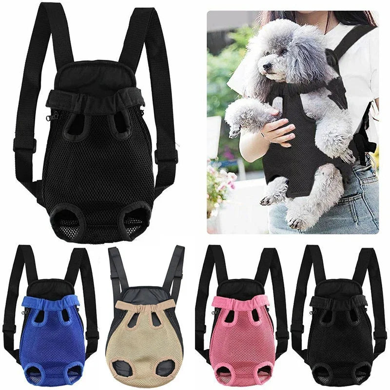 Breathable Pet Carrier Backpack for Small Dogs & Cats - Pets Personalized