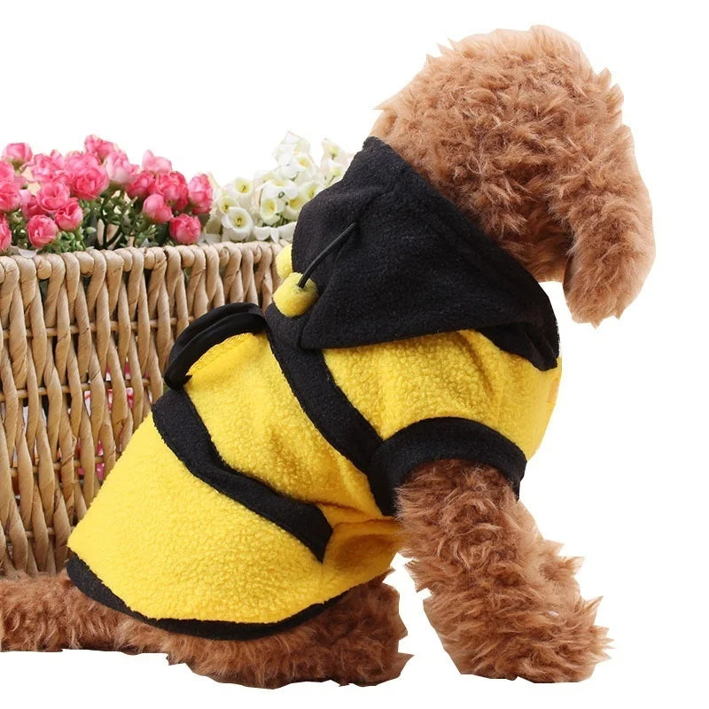 Bee Pet Costume Hoodie for Cats & Dogs - Pets Personalized