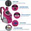 Breathable Mesh Pet Carrier Backpack for Small Dogs & Cats - Pets Personalized