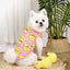 Cartoon Dog Vest - Soft Cotton Spring/Summer Pet Clothes - Pets Personalized