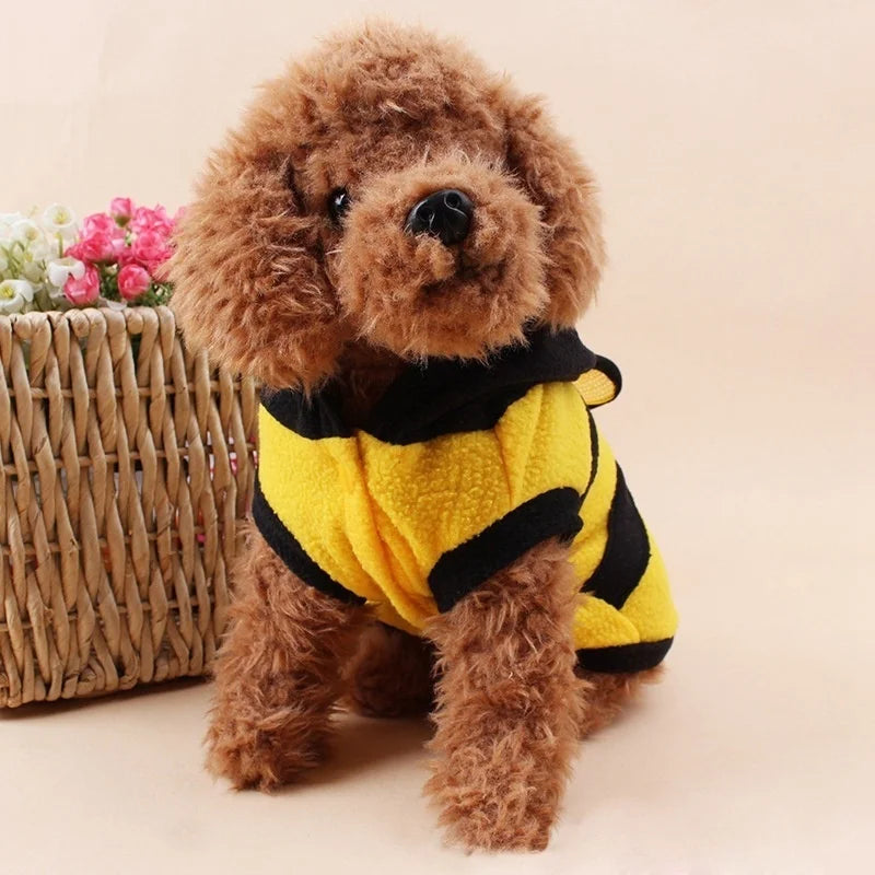 Bee Pet Costume Hoodie for Cats & Dogs - Pets Personalized