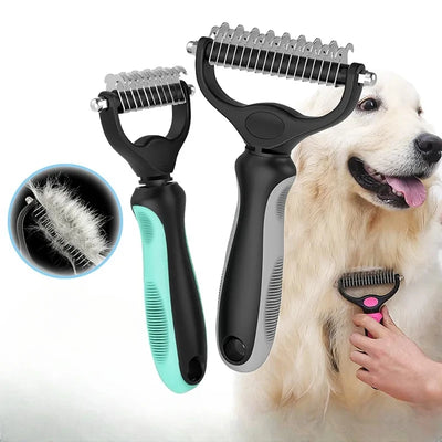 Pet Dematting and Grooming Comb for Dogs and Cats - Pets Personalized