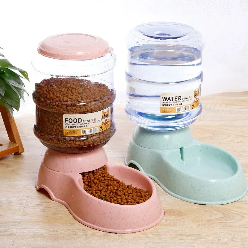 Automatic Pet Feeder and Water Dispenser - Pets Personalized