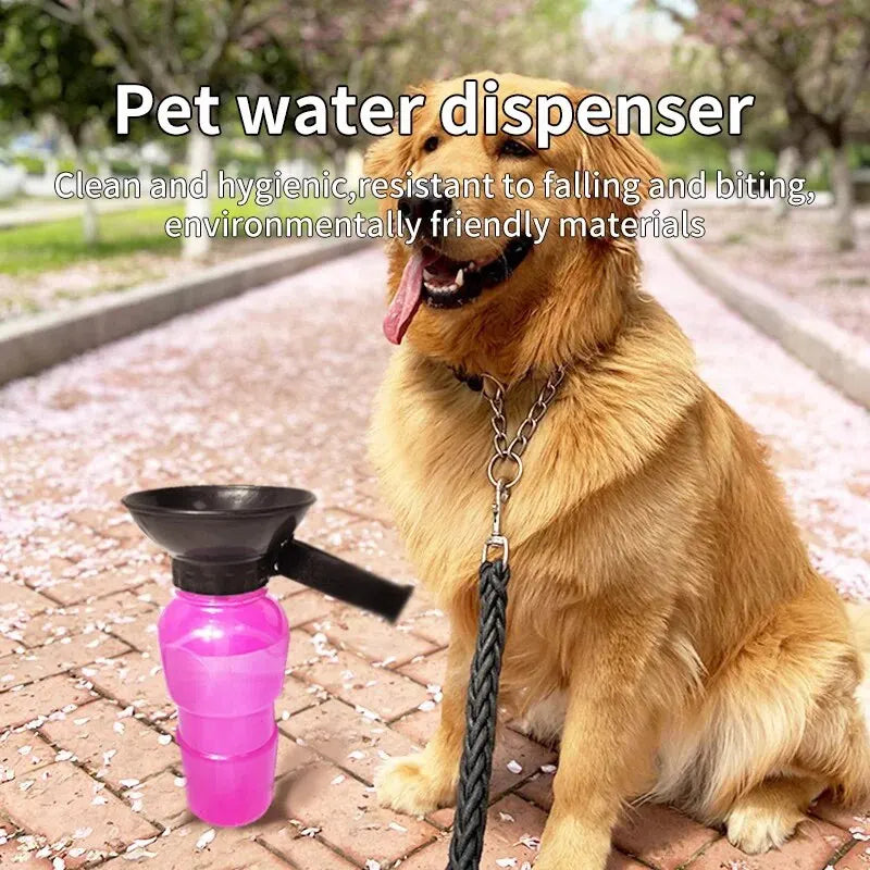 Portable Dog Water Bottle for Walks - Pets Personalized