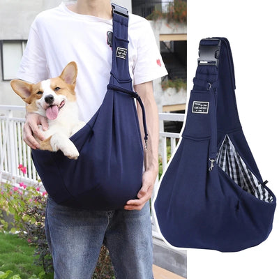 Adjustable Pet Sling Carrier for Small Dogs & Cats - Pets Personalized