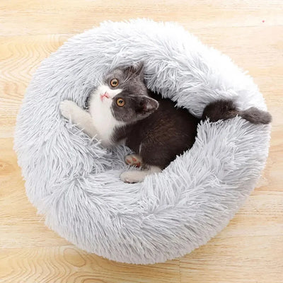 Super Plush Cat and Small Dogs Bed - Warm Sleeping Nest for Cats and Small Dogs - Pets Personalized