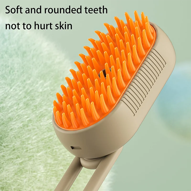 3-in-1 Electric Pet Hair Brush with Spray and Massage - Pets Personalized