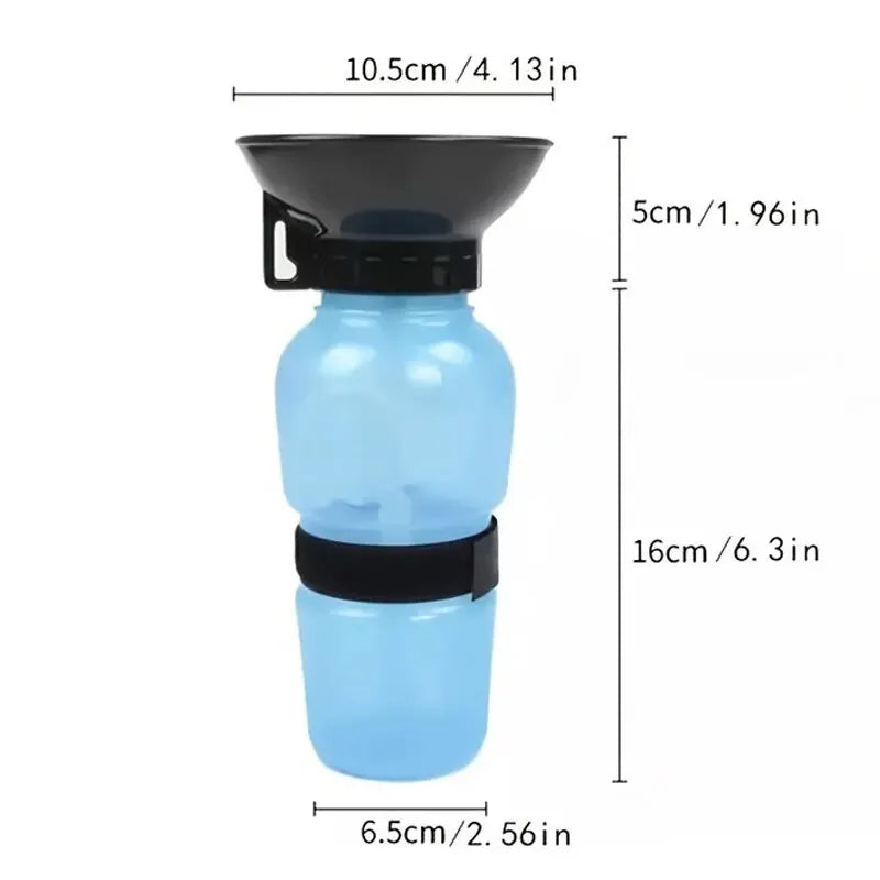 Portable Dog Water Bottle for Walks - Pets Personalized