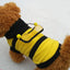 Bee Pet Costume Hoodie for Cats & Dogs - Pets Personalized